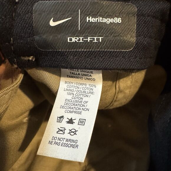 Tarleton State Hat Cap Tan Adjustable Strap Nike University Texas Texan Rider - Picture 7 of 8